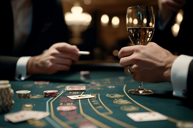 Allbet game table layout showing betting options for baccarat and roulette